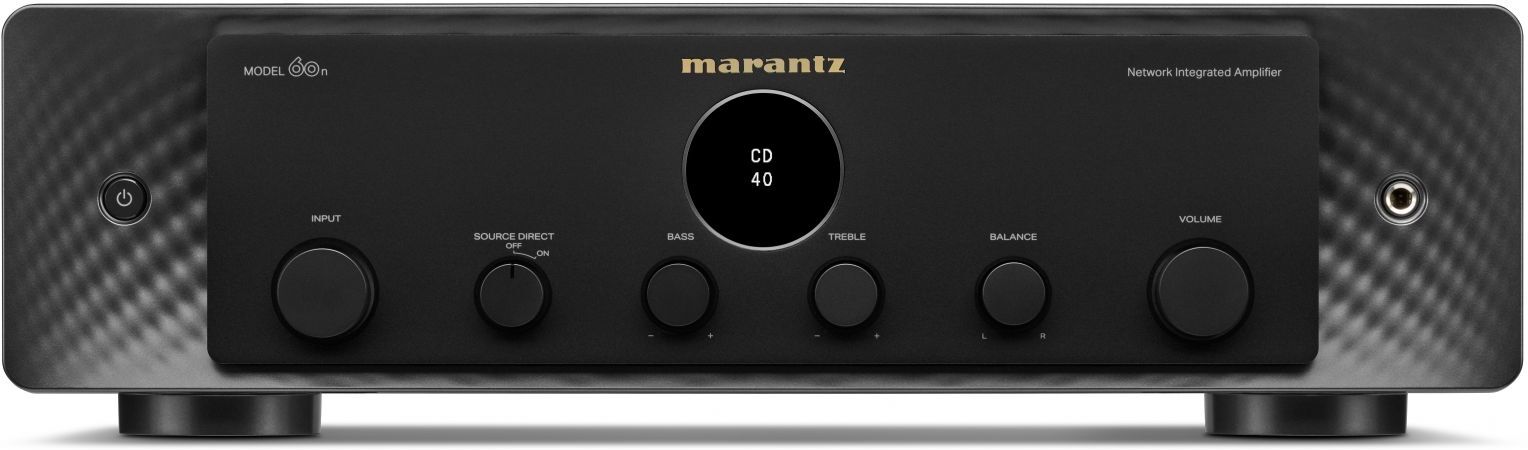 Marantz Model 60n 2-kanals streamingförstärkare Svart