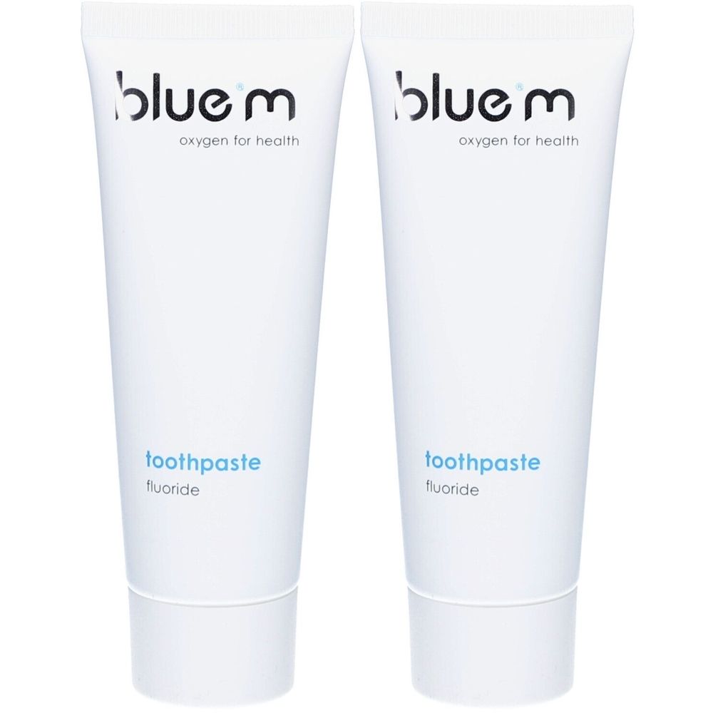bluem Toothpaste Fluoride x2 2x75 ml