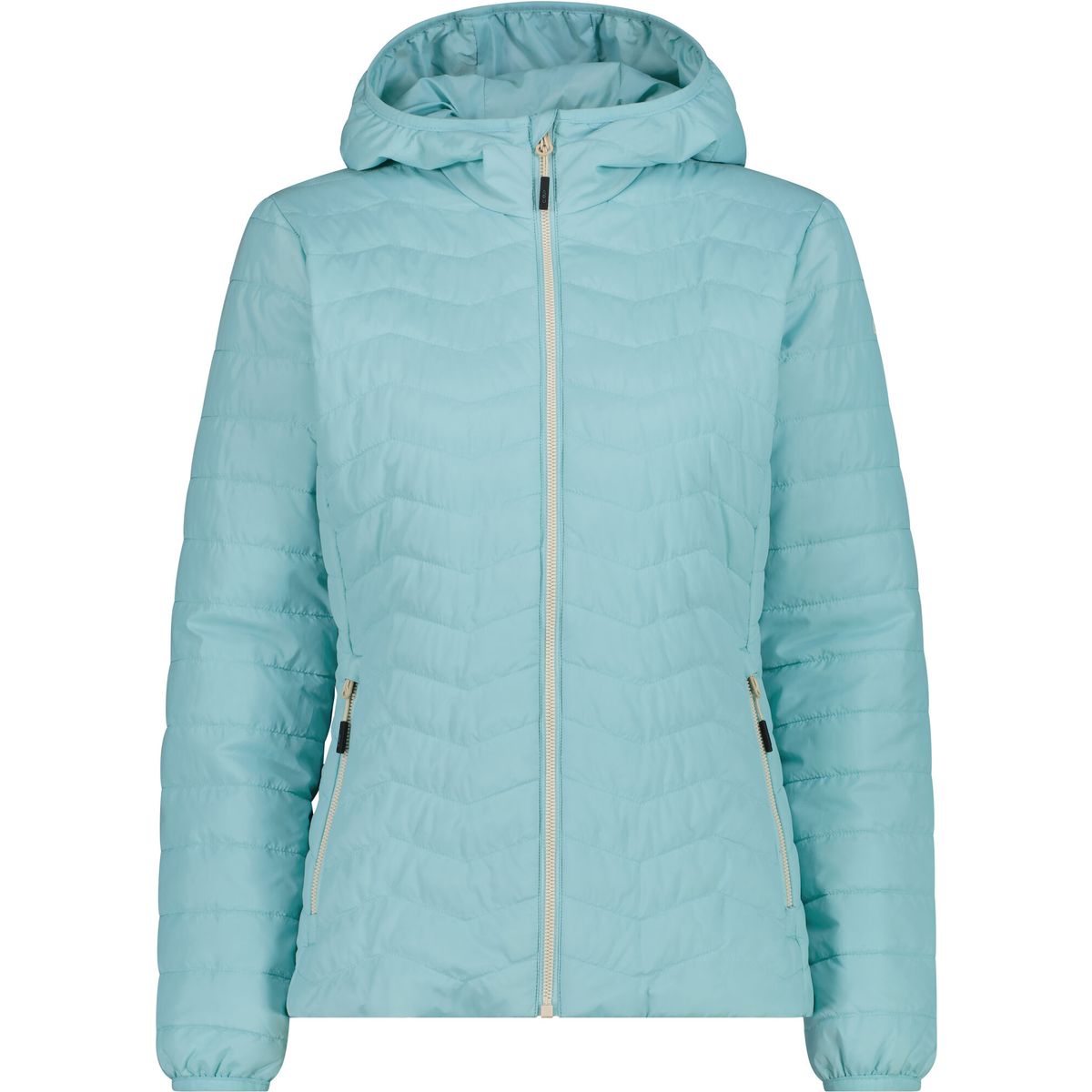 CMP Woman Jacket FIX Hood lagoon (E555) 48 35Z5006-E555-48