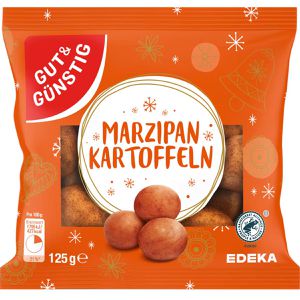 Gut&Günstig Marzipan Marzipan-Kartoffeln, ohne Schokolade, 125 g