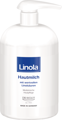 Dr. August Wolff GmbH & Co. KG Arzneimittel LINOLA Hautmilch Spender 500 ml 14445846