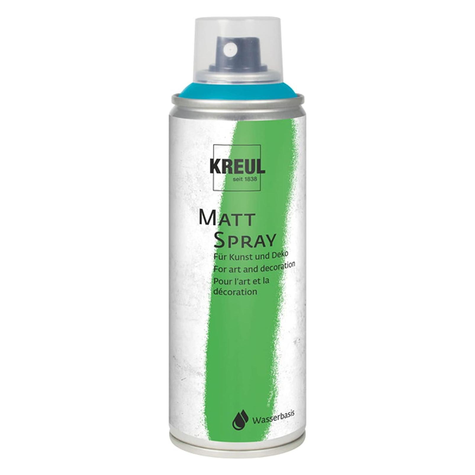 Kreul Matt Spray Türkis 200 ml (200 ml) (76322)