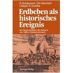 Erdbeben als historisches Ereignis, Fachbücher von Ingeborg Mayer, Karl Vocelka, Christa Hammerl, Rolf Gutdeutsch
