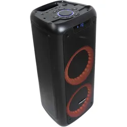 Fonestar Party-Duo (8 h), Bluetooth Lautsprecher, Schwarz