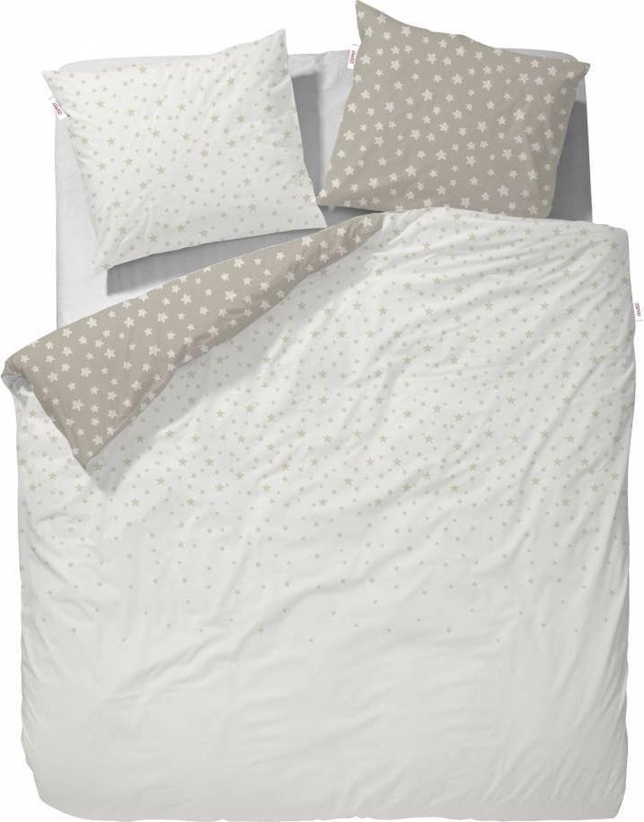 Esprit Raining Stars Dekbedovertrek Lits-jumeaux - Wit - 240 x 220 cm