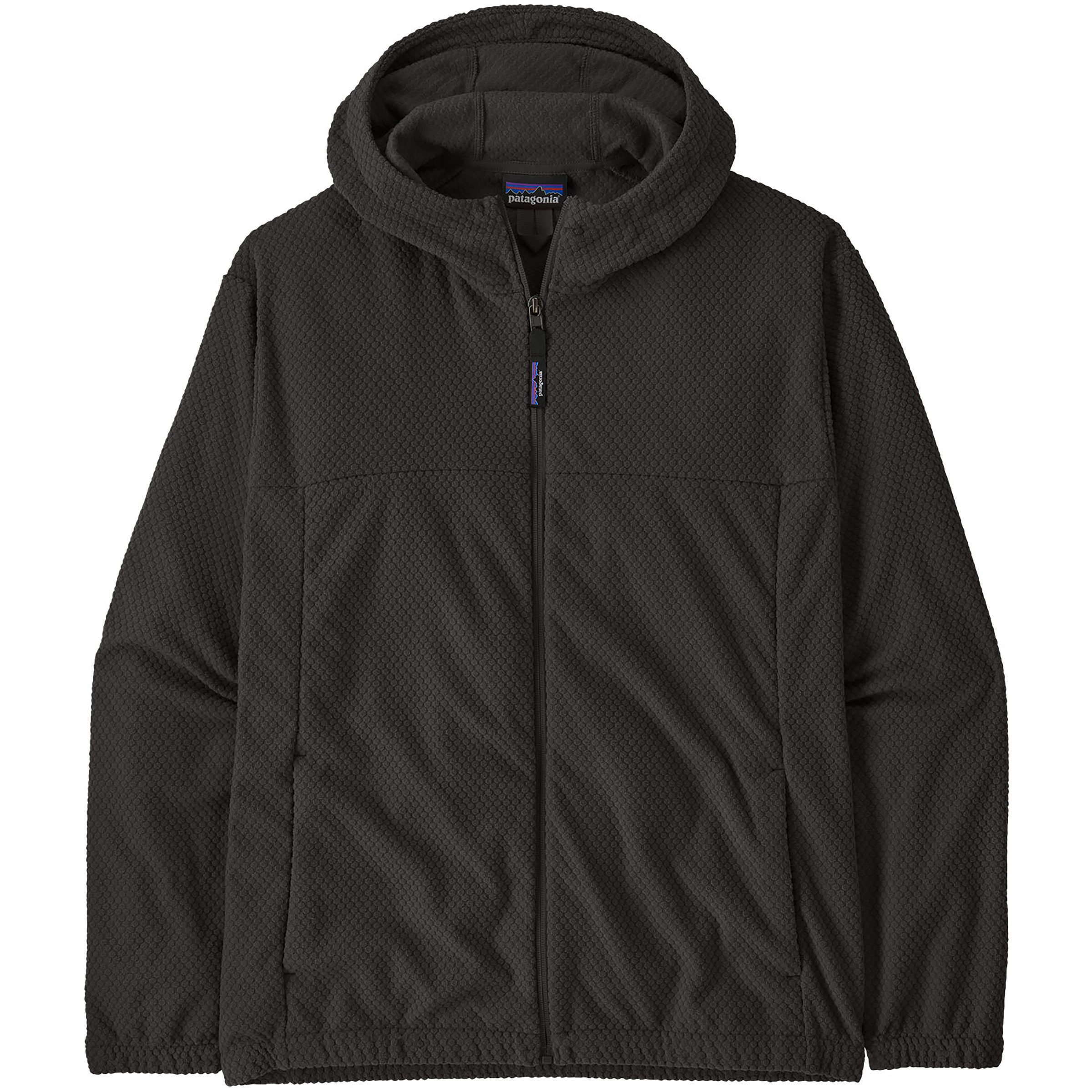 Patagonia Textured Fleece Herren Fleecejacke schwarz Größe S Lifestyle Elastisch
