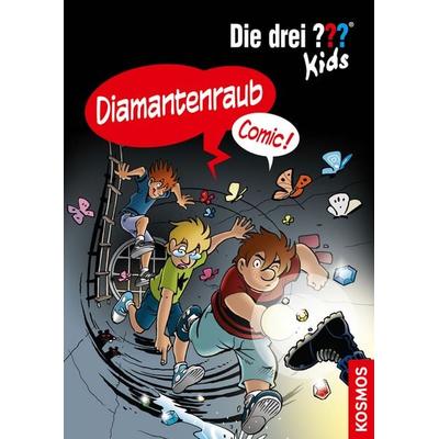 Die drei ??? Kids, Diamantenraub, Gebundene Ausgabe von Boris Pfeiffer, Franckh-Kosmos