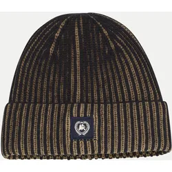 Ripp-Strickmütze Braun PCK