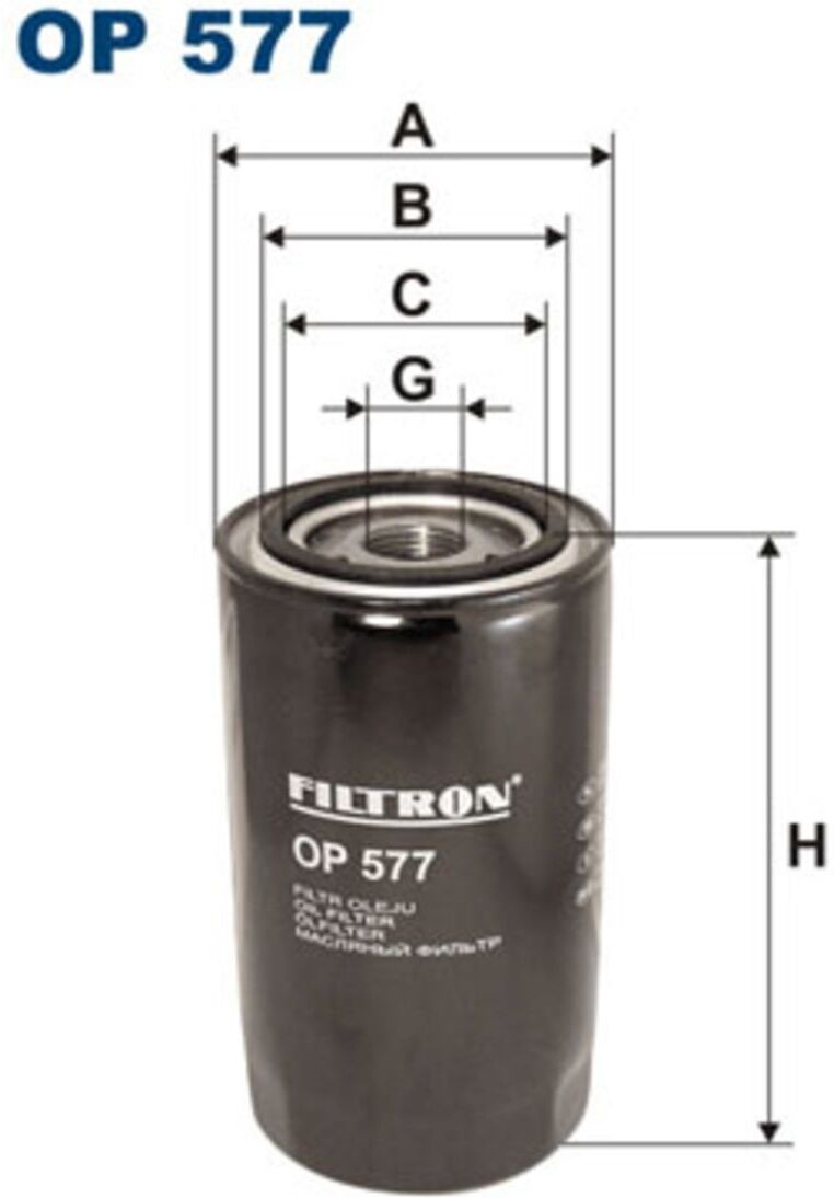 Ölfilter FILTRON OP 577