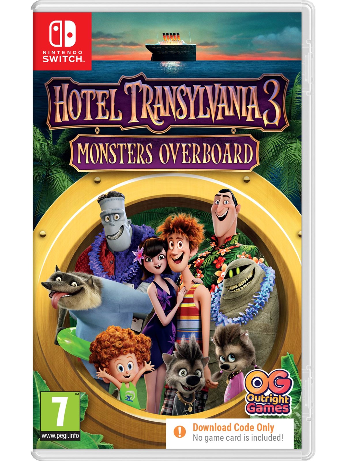 Hotel Transylvania 3: Monsters Overboard (Code in a Box) - Nintendo Switch - Action/Abenteuer - PEGI 7