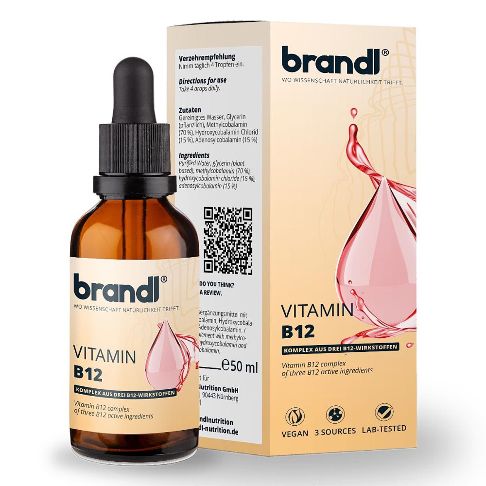 Brandl Nutrition GmbH Brandl Vitamin B12 Tropfen 18679009