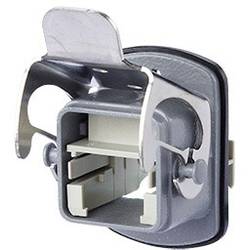 Metz Connect METZ CONNECT - BTR E-DAT Industry IP67 V5 metal bulkhead Flanged housing Industry IP67 V5 1401063300ME Flanschgehäuse Grau 1 St.