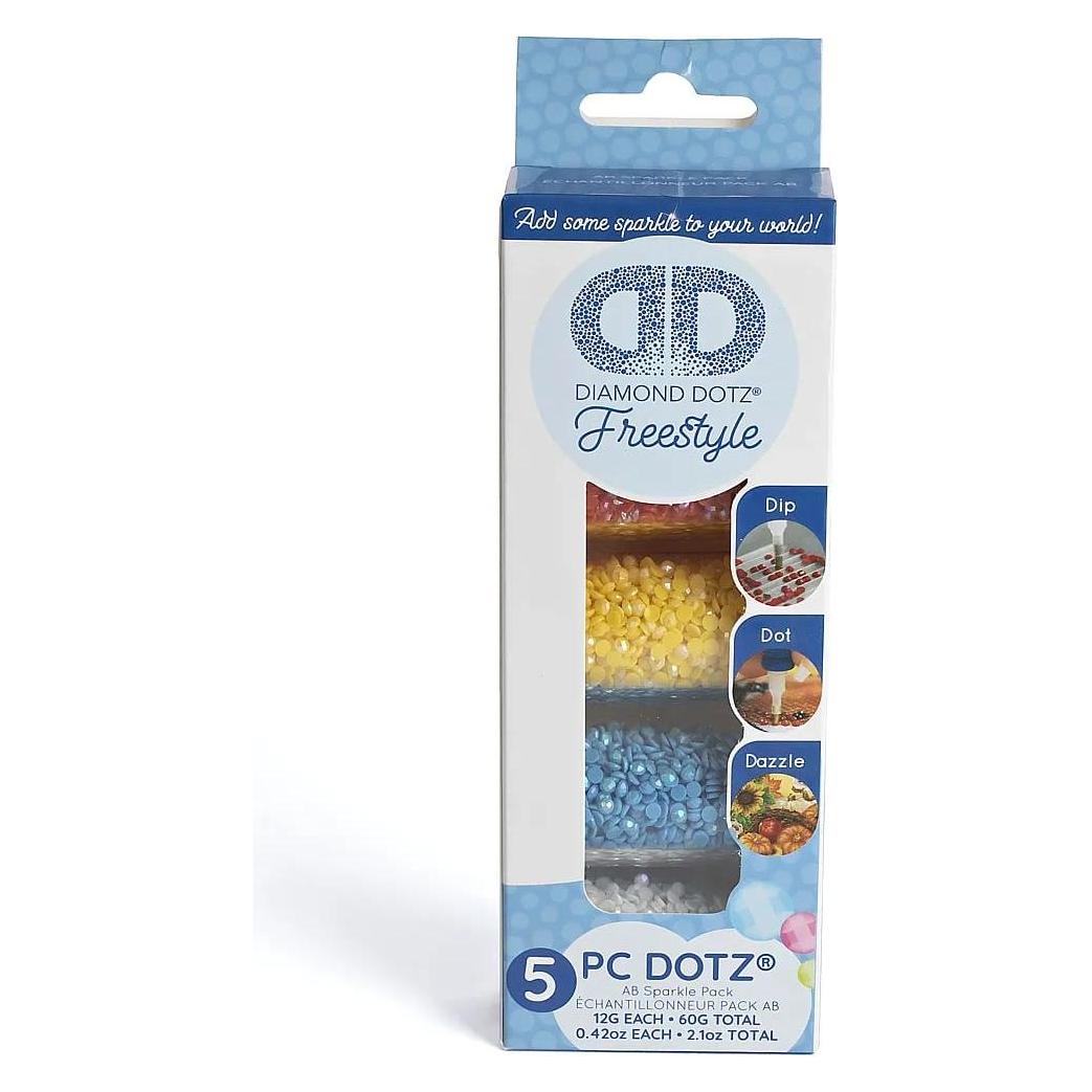 Diamond Dotz Diamond Painting 5 Glitzerfarben (DDA.013)