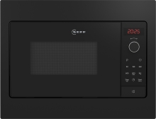 Neff HLAWG25S3 Einbau-Mikrowelle schwarz Nur für 50 cm breiten Oberschrank (Hängeschrank!!) geeignet!
