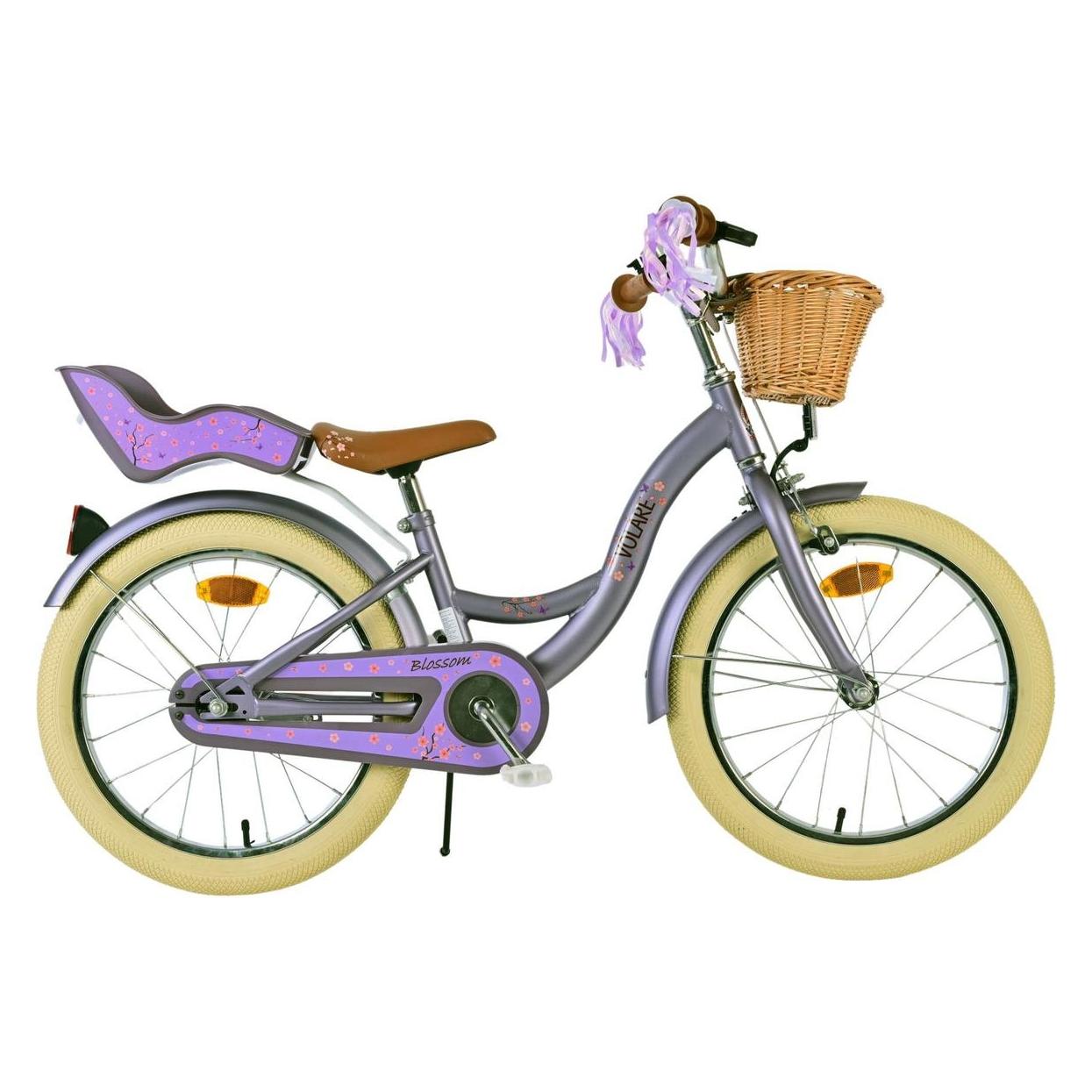 Volare - Children's Bicycle 18 - Blossom Purple (51832) (18") (51832)