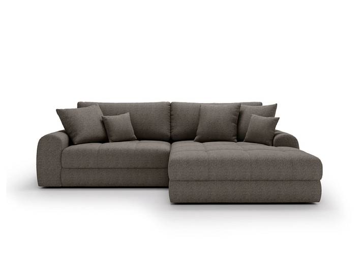 Ecksofa LORSON Stoff chenillegrau