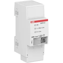 ABB, Verteilerschrank Zubehör, KNX LINIENKOPPLER SECURE REG (LK/S4.3)