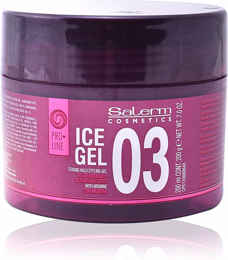 Salerm Ice Gel 03 strong hold styling gel 200 ml