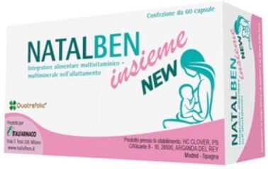 Natalben Natalben - Insieme New - Integratore Allattamento 60 Capsule