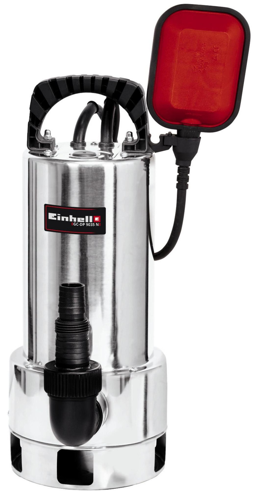 Einhell GC-DP 9035 N dompelpomp voor vuilwater, 900 Watt, 18000 l/u, max. opvoerhoogte 9 meter