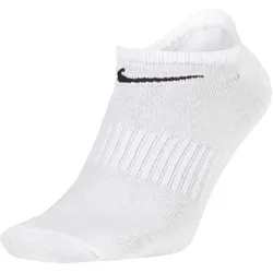 NIKE Unisex 6er Pack Sneaker Sportsocken - Everyday, Lightweight No Show, einfarbig Schwarz/Weiß / 42-46