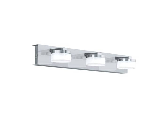 EGLO LED Wandlampe Romendo 1, 3 flammige Wandleuchte Bad dimmbar Badezimmer Lampe aus Metall in Chrom und satiniertem Kunststoff, LED Feuchtraumleuchte warmweiß, IP44