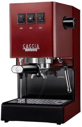 Gaggia Classic E24 Espressomaschine – Rot - - MaxiCoffee