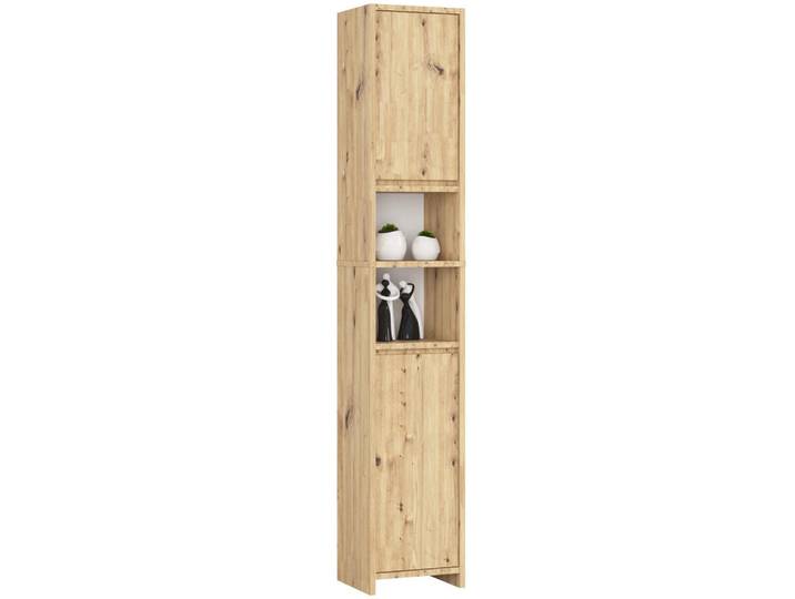 Raumhirsch Furniture Hochschränke Eiche Artisan 180/32/28, Rechteckig, 32x180x28 cm, Badezimmer, Badmöbel, Hochschränke