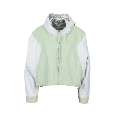 Lederjacke FREAKY NATION "My Space-FN", Damen, Gr. S (36), grün, Oberstoff: 50% Leder, 50% Polyamid, loose fit, Jacken