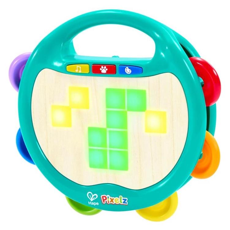 Hape - Pixelz Shake & Tap Tambourine (87-0705) (87-0705)