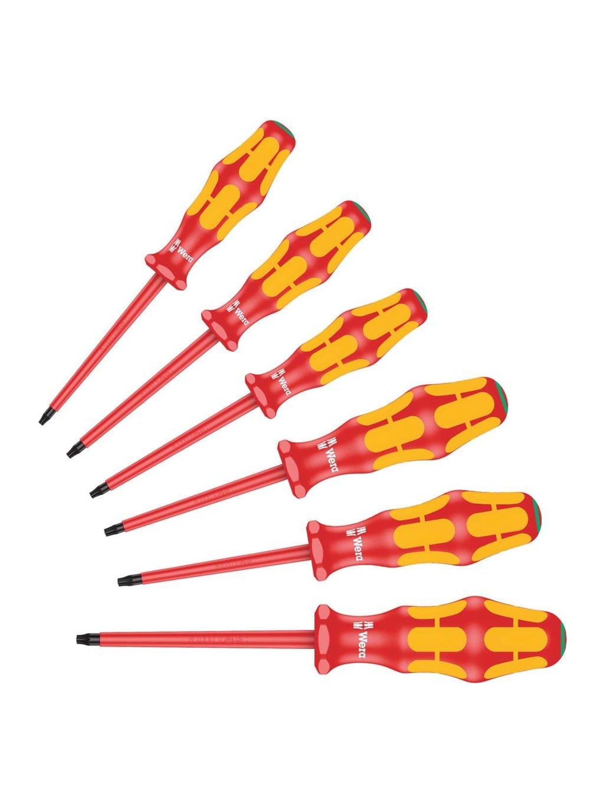 Wera 167 i/6 Schraubendrehersatz Kraftform Plus Serie 100, 6-teilig