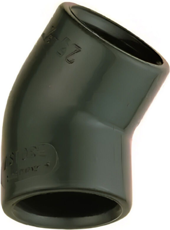 ASTRAL POOL Coude PVC 45° à coller