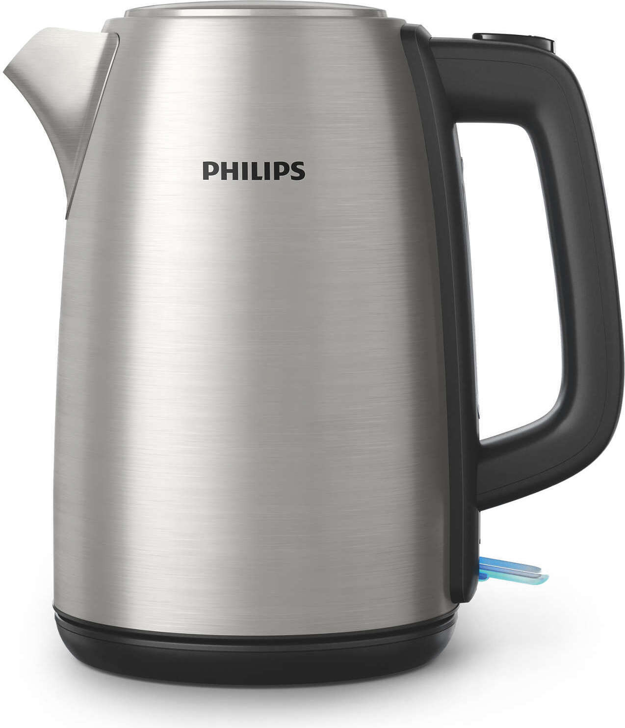Philips Viva Collection HD9353/90 elektrische waterkoker, 1,7 liter, 2060 W, zwart, roestvrij staal