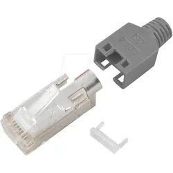 HIROSE GR - RJ45 Hirose Stecker Cat-5e, TM11, grau