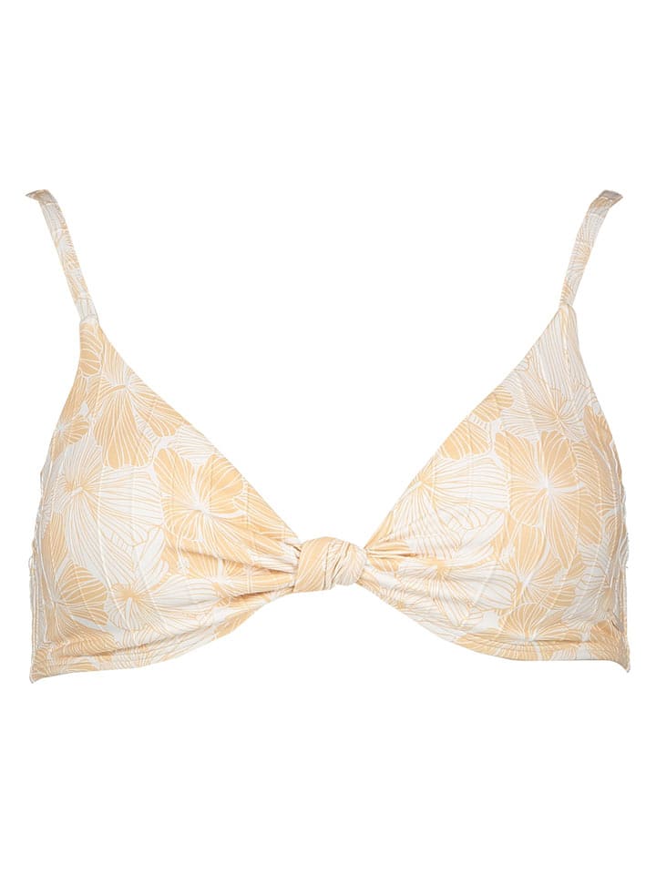 Roxy Bikini-Oberteil "Love The Surf" in Beige - S