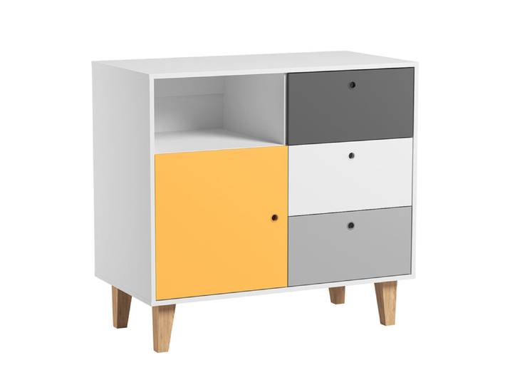 Commode à langer Vox Concept Jaune