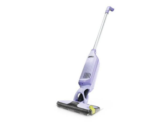 Balai - Nettoyeur Vapeur Shark Vacmop Nettoyeur Balai Sans Fil 2-en-1 Vm200eupl - Aspiration & Lavage - 4 Tampons - Lavande