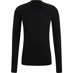 FALKE Herren Langarmshirt Warm, Größe M in Schwarz Schwarz