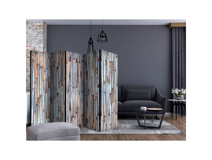 Paravent Asian History Polaire Multicolore 225 x 172 x 3cm 5 éléments