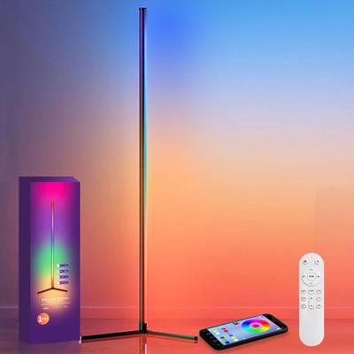 Uplift Picks LumiSync Smart RGB Corner Floor Lamp 155 Cm black