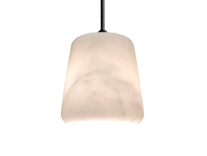 Material Pendelleuchte The Black Sheep - New Works Material New Edition - Wohnzimmer - Design - Stein - Einflammig