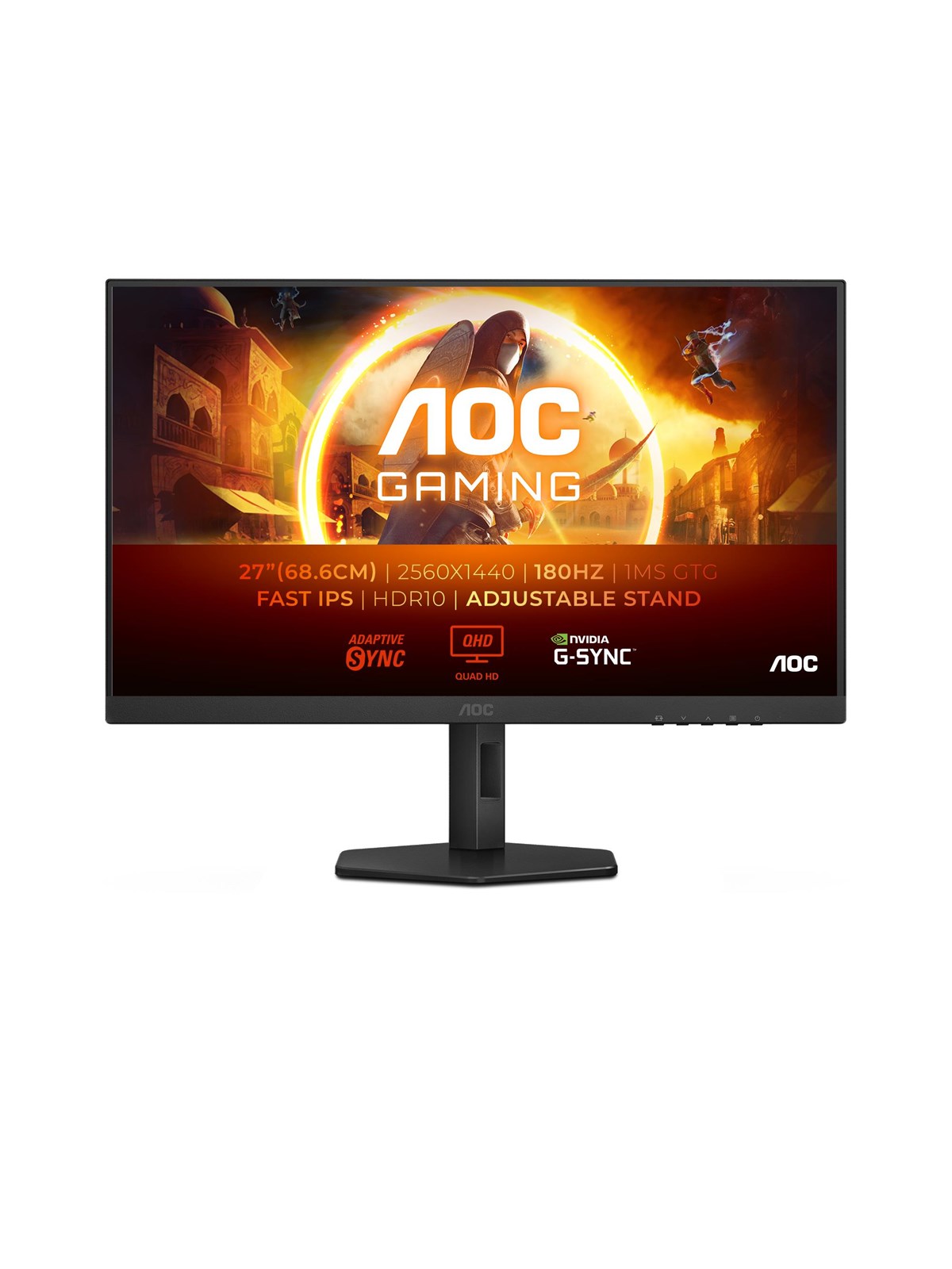 27" AOC Q27G4XF - 27" | 2560 x 1440 | 180Hz | Fast IPS