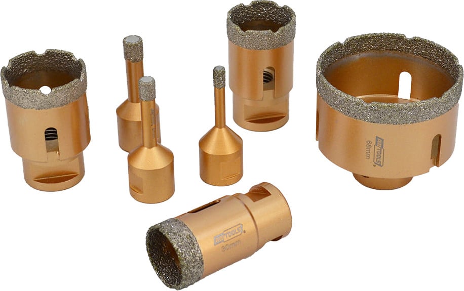Awtools Kroonboor M14, 35 mm, Diamantbehandeld