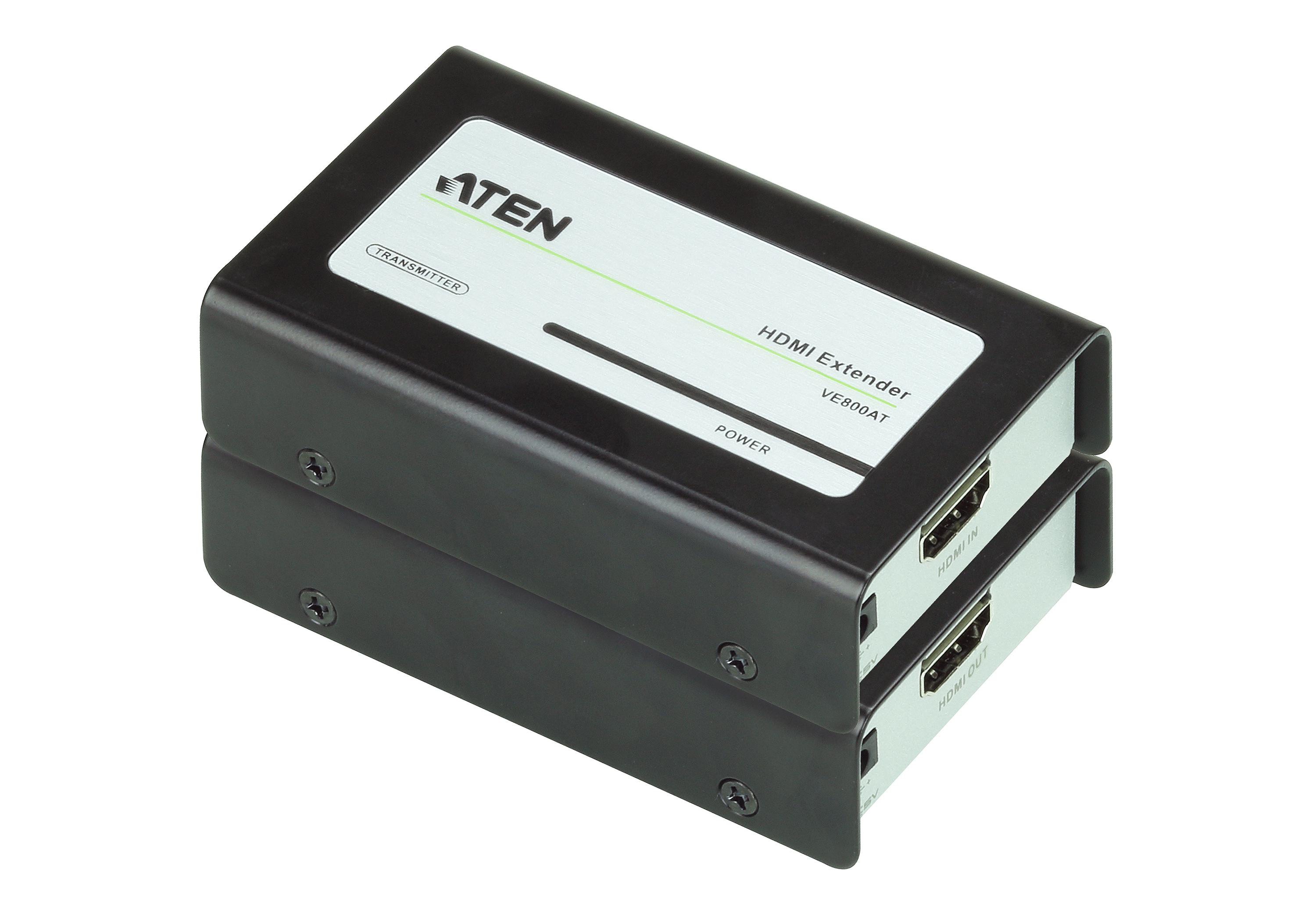 Aten VE800A HDMI Extender Erweiterung auf 60m über Netzwerkkabel VE800A-AT-G