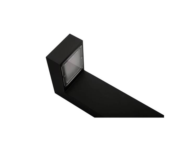 Borne lumineuse LED d'extérieur Asker H85 noire - Norlys - Terrasse - Aluminium