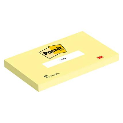 Post-it Haftnotizen Standard 655 gelb 12 Blöcke (127 x 76 mm) (7100290165)