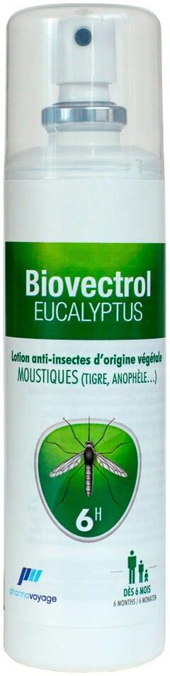 Pharmavoyage  - Biovectrol Eucalyptus 75 ml - Répulsif Insectes
