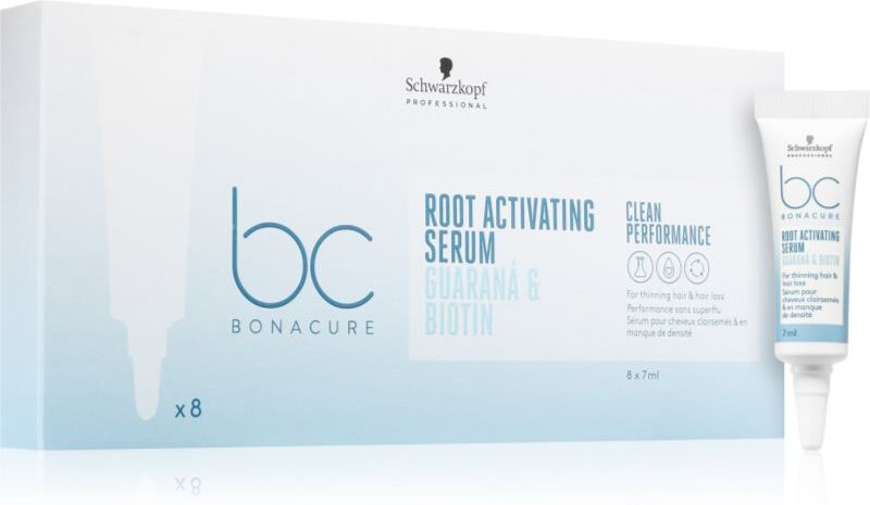 Schwarzkopf Professional BC Bonacure Scalp Haarserum für die Aktivierung der Haarwurzeln 8x7 ml