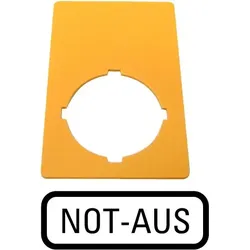 Eaton (Moeller) NOT-AUS-Schild NOT-AUS M22-XZK-D99