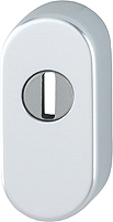 HOPPE Schutz-Schlüsselrosette 55S-SR-ZA, Aluminium 2906797